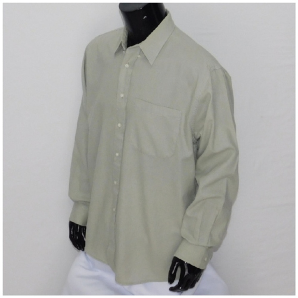 *MEN* KASPER, Buttonup Dress Shirt, sz Large 16.5